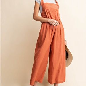 Burnt Orange Romper
